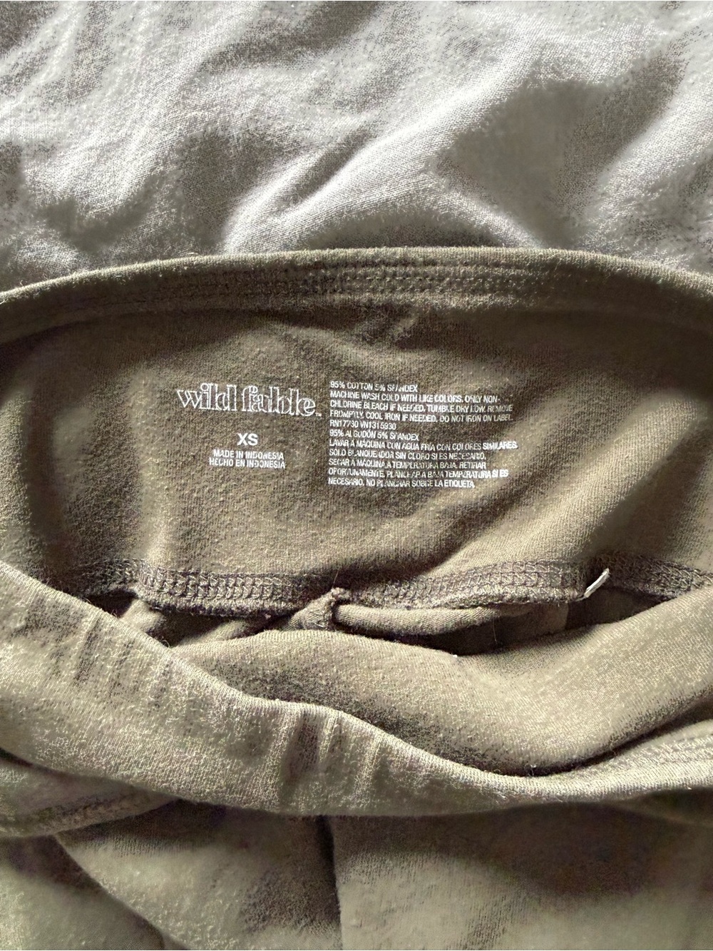 Wild Fable Olive Crewneck Tee